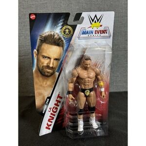 LA Knight - WWE‎ Main Event 155 Mattel Toy Wrestling Action Figure